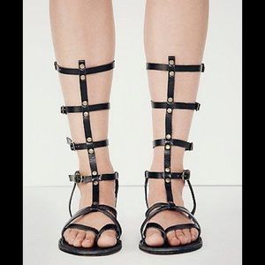 Free People Vegan Noveau Midi Gladiator Sandal